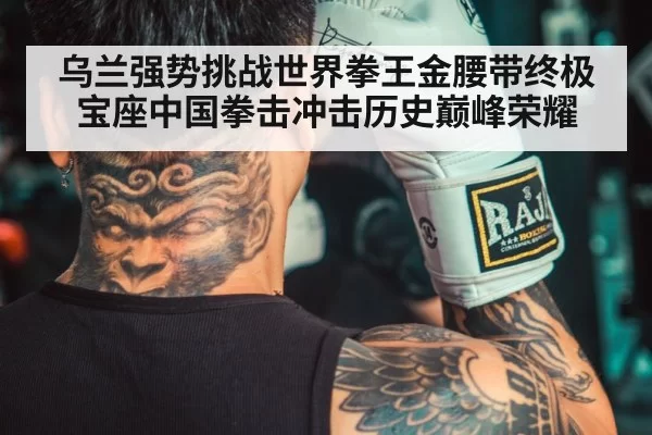 Chinese boxer training